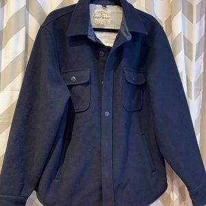 Lucky Brand Navy blue men’s peacoat in XL.